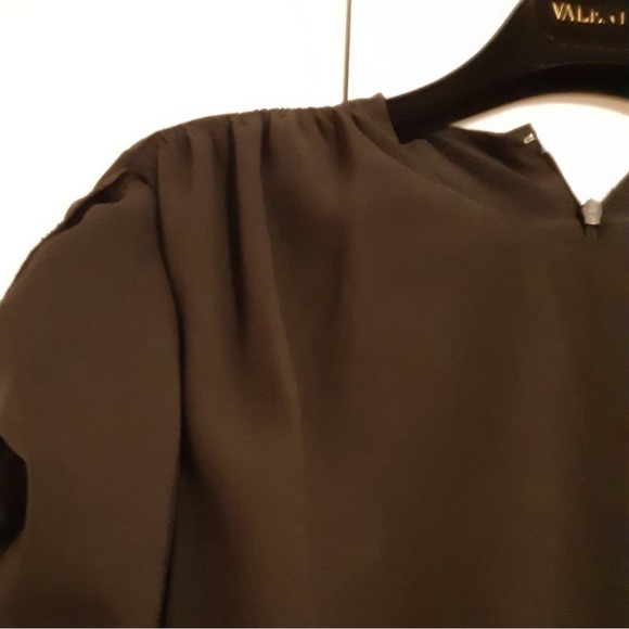 Chloe ruffle sleeve crepe - Picture 3 of 5